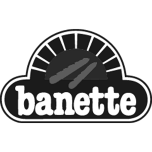Banette logo noir fond