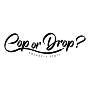 Cop or drop logo site