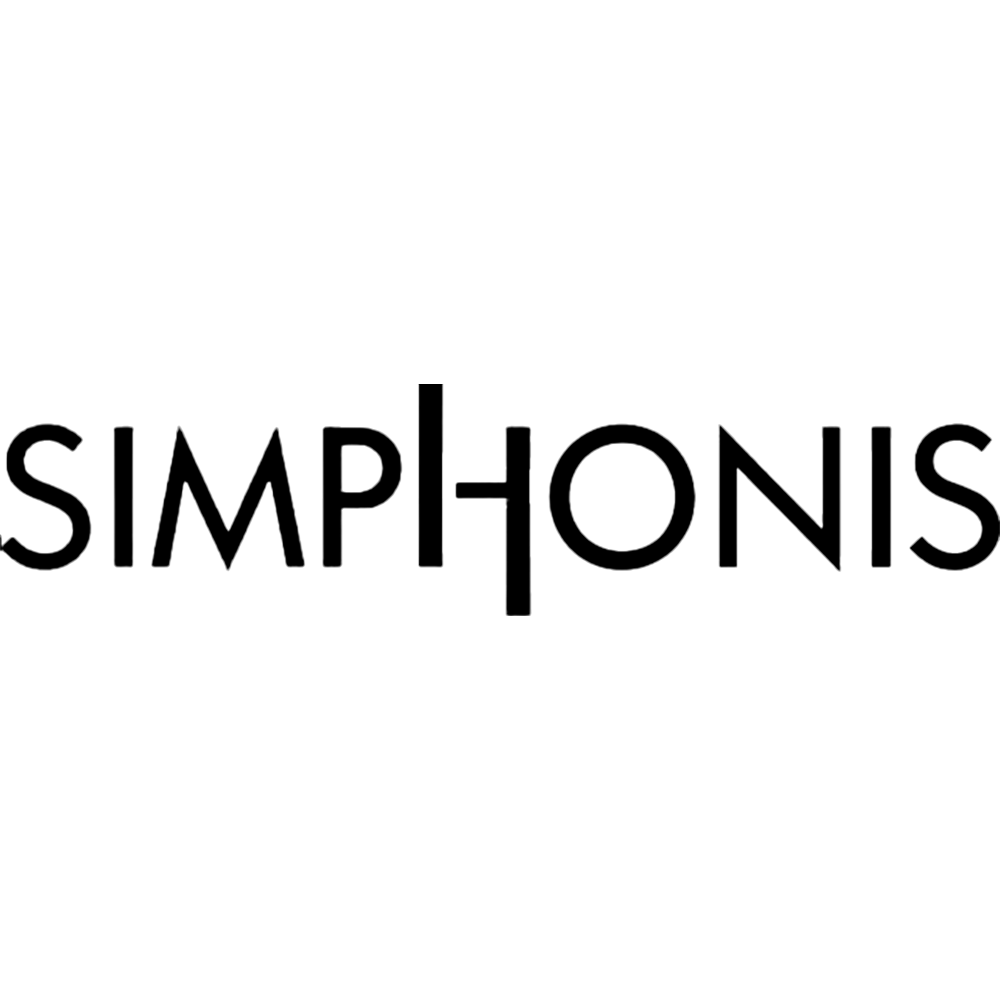 Simphonis logo noir fond